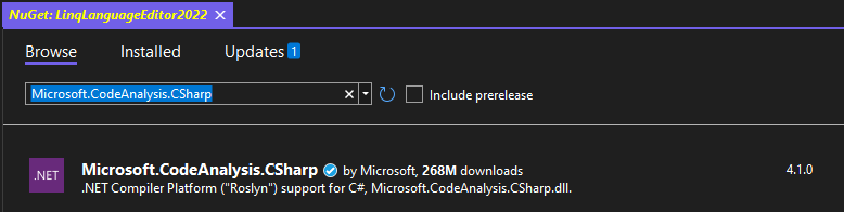 Microsoft Code Analysis C Sharp
